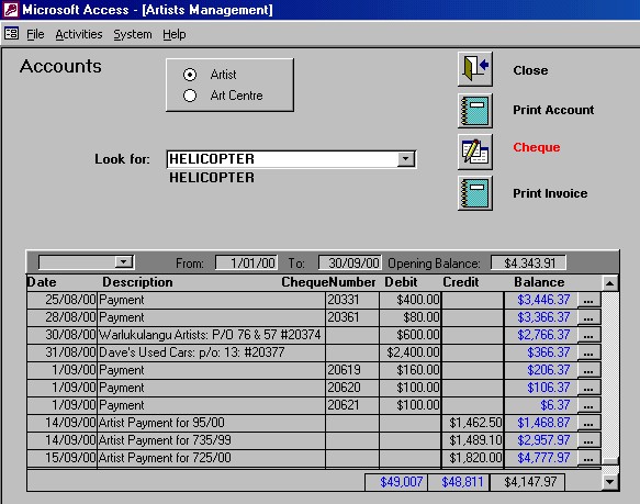 Accounts
